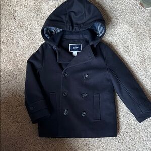 Jacadi Navy Kids Coat with Hood